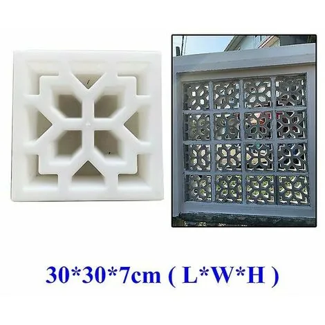 Soleil Cement Antique Brick Mold Square Garden Path Wall Making Brick Mold 3d Sculpture Non-slip Concrete Plastic Paving Mold 30307cm 3 Soleil Cement Antique Brick Mold Square Garden Path Wall Making Brick Mold 3d Sculpture Non-slip Concrete Plastic Paving Mold 30307cm