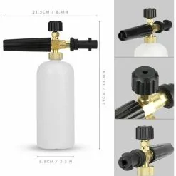 Soleil Snow Foam Lance Bottle Sprayer Replacement For Karcher K2 - K7 Pukkr, 1 Kit -Indoor Flower Pot 100161127 4