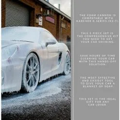 Soleil Snow Foam Lance Bottle Sprayer Replacement For Karcher K2 - K7 Pukkr, 1 Kit -Indoor Flower Pot 100161127 5