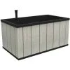 Garden Planter Sequoia Medium Grey PP 240929 Keter