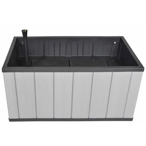 Garden Planter Sequoia Medium Grey PP 240929 Keter 4 Garden Planter Sequoia Medium Grey PP 240929 Keter - Image 2