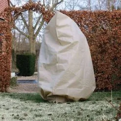 Winter Fleece Cover With Zip 70 G/sqm Beige 2x1.5x1.5 M Nature 10 Winter Fleece Cover With Zip 70 G/sqm Beige 2x1.5x1.5 M Nature -Indoor Flower Pot 12284871 4