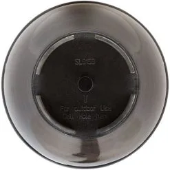 Beliani Modern Round Garden Flower Pot Planter High Gloss Stone 44 X 44 Cm Brown Tesalia -Indoor Flower Pot 13586687 5