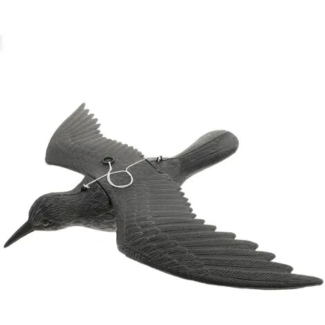 PrimeMatik - Scarecrow Flying Crow Figure 58x42 Cm 6 PrimeMatik - Scarecrow Flying Crow Figure 58x42 Cm - Image 4