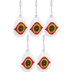 PrimeMatik - Reflective Discs Bird Repellents Bird Repeller Scarecrow 5-pack 9 PrimeMatik - Reflective Discs Bird Repellents Bird Repeller Scarecrow 5-pack -Indoor Flower Pot 16098004 3