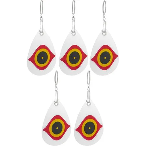 PrimeMatik - Reflective Discs Bird Repellents Bird Repeller Scarecrow 5-pack 5 PrimeMatik - Reflective Discs Bird Repellents Bird Repeller Scarecrow 5-pack - Image 3