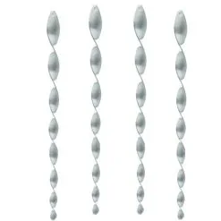 PrimeMatik - Hanging Scarecrow Spiral Bar For Birds Repelling 50cm Rotating 360º For Garden 4-pack 10 PrimeMatik - Hanging Scarecrow Spiral Bar For Birds Repelling 50cm Rotating 360º For Garden 4-pack -Indoor Flower Pot 16098006 4