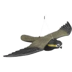 Relaxdays 8 X Falcon Bird Repellent, Flying Bird Of Prey Decoy Scarecrow, Life Sized, Multicolor -Indoor Flower Pot 16119548 5