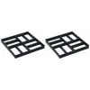 Pavement Moulds 2 Pcs 40x40x4 Cm Plastic VidaXL