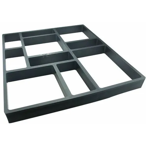 Unho 60x 50x 5CM / BIG 10 Tier Crazy Path Maker Mold Paving Patio Concrete Road Mold 6 Unho 60x 50x 5CM / BIG 10 Tier Crazy Path Maker Mold Paving Patio Concrete Road Mold - Image 4