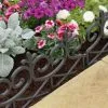 4 X Smart Garden Scroll Decorative Fence Path Border Lawn Plant Beds Edging -Indoor Flower Pot 28959587 1