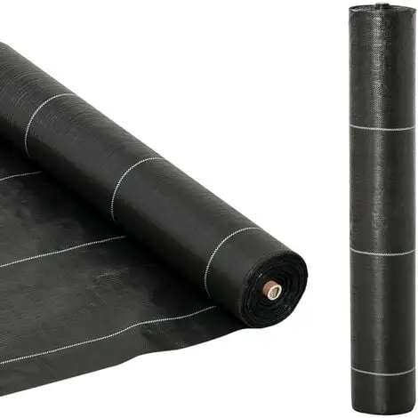 Outsunny Weed Barrier Fabric Durable Convenient Design Weed Block Mat 2m X 50m 3 Outsunny Weed Barrier Fabric Durable Convenient Design Weed Block Mat 2m X 50m