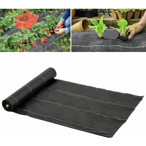 Outsunny Weed Barrier Fabric Durable Convenient Design Weed Block Mat 2m X 50m 5 Outsunny Weed Barrier Fabric Durable Convenient Design Weed Block Mat 2m X 50m - Image 3