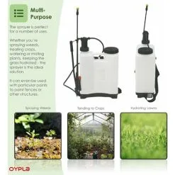 Oypla 20L 20 Litre Backpack Knapsack Pressure Crop Garden Weed Sprayer -Indoor Flower Pot 30096738 3