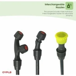 Oypla 20L 20 Litre Backpack Knapsack Pressure Crop Garden Weed Sprayer -Indoor Flower Pot 30096738 4