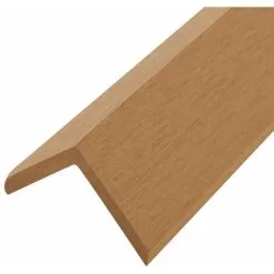 Devenirriche 5 Pcs Decking Angle Trims WPC 170 Cm Teak Colour -Indoor Flower Pot 30314882 4