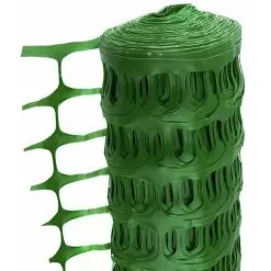Oypla SafeNet Heavy Duty Green Safety Barrier Mesh Fencing 1mtr X 50mtr -Indoor Flower Pot 30648382 2