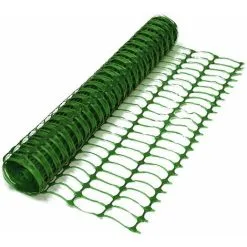 Oypla Heavy Duty Green Safety Barrier Mesh Fencing 1mtr X 15mtr