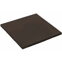 Wickey Accessories Rubber Safety Tile 50x50x2.5 Cm Black For Climbing Frames, Swing Sets, Garden Playhouses - Black