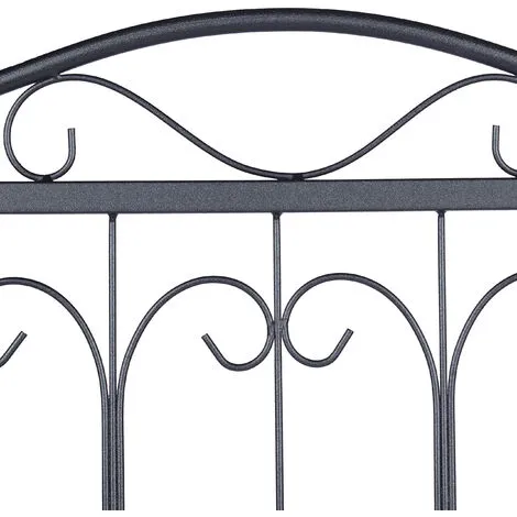 Relaxdays GOTH Set Of 4 Metal Garden Fencing Panels, Yard Fence For Inserting, 33 X 56.5 Cm, Various Colours 7 Relaxdays GOTH Set Of 4 Metal Garden Fencing Panels, Yard Fence For Inserting, 33 X 56.5 Cm, Various Colours - Image 5