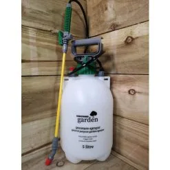 KINGFISHER 5 Litre Garden Pressure Sprayer With Shoulder Strap For Weeds / Fertiliser