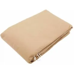 Devenirriche Nature Winter Fleece Cover With Zip 70 G/sqm Beige 3x2.5x2.5 M