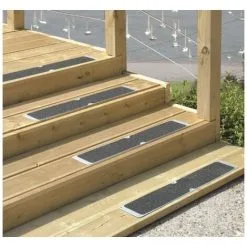 BIRKDALE Aluminium Anti-Slip Plate For Decking Steps - 115 X 1000mm