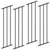 BIRKDALE Fencemate Straight Aluminium Spindle Panel - 770mm X 280mm (4 Pack)