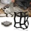 Devenirriche Forever Speed ​​sidewalk Form Paving Stone Paving Mold Pavers Pouring Sidewalks / Stepping Stones Formwork Form, 42.5 X 42.5 X 4cm -Indoor Flower Pot 35540768 1