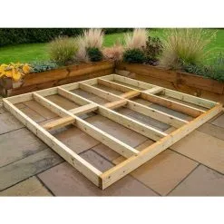 Forest & Garden Forest 8' X 8' Composite Decking Kit - Brown (2.4m X 2.4m) -Indoor Flower Pot 36487498 4