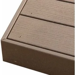 Forest & Garden Forest 8' X 8' Composite Decking Kit - Brown (2.4m X 2.4m) -Indoor Flower Pot 36487498 5