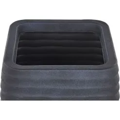 Beliani Modern Outdoor Garden Flower Pot Large 38 X 37 Cm Square Planter Black Parikia -Indoor Flower Pot 36731887 5 2