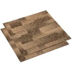 Floor Carpet Tiles 20 Pcs 5 M² Brown VidaXL 10 Floor Carpet Tiles 20 Pcs 5 M² Brown VidaXL -Indoor Flower Pot 36853881 4