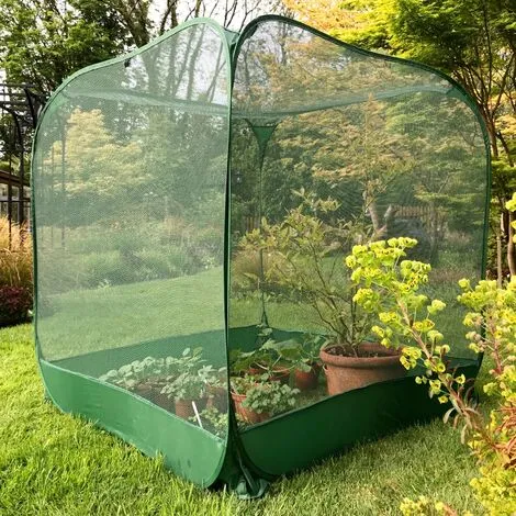 GARDENSKILL Pop-up Net Fruit Cage (without Door) - 1.25m X 1.25m X 1.35m High 3 GARDENSKILL Pop-up Net Fruit Cage (without Door) - 1.25m X 1.25m X 1.35m High