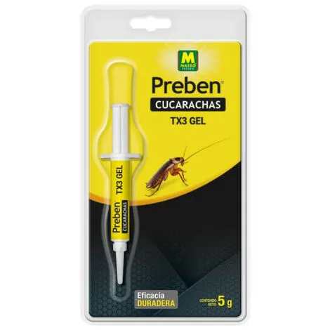 Insecticide Gel For Cockroaches MASSO - 5g - 06554 3 Insecticide Gel For Cockroaches MASSO - 5g - 06554