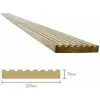 Forest & Garden Forest Treated Softwood Deck Board 19mm X 120mm X 2.4m Pack Of 10 -Indoor Flower Pot 40455711 1