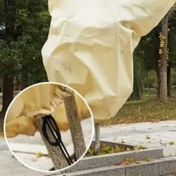 LITZEE Pack Of Frost Protection Bags For Ground Cover, Outdoor Fleece Bag 240x200cm For Frost Protection, Weather And Pests Wind Thickening -Indoor Flower Pot 43365690 5