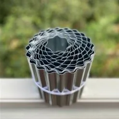 Selections Galvanised Steel Lawn Edging Roll (16.5cm X 5m) 9 Selections Galvanised Steel Lawn Edging Roll (16.5cm X 5m) -Indoor Flower Pot 49696246 3