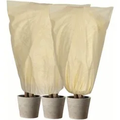 Langray Plant Fleece Frost Protection, Plant Frost Protection Cover For Plants Trees Shrubs-Reusable Shrub Covers Jacket With Zipper Drawstring(8060cm) 8 Langray Plant Fleece Frost Protection, Plant Frost Protection Cover For Plants Trees Shrubs-Reusable Shrub Covers Jacket With Zipper Drawstring(8060cm) -Indoor Flower Pot 51801023 2