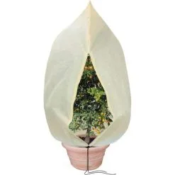 Langray Winter Plant Fleece Frost Protection Cover, Plant Warming Jackets (6080CM)