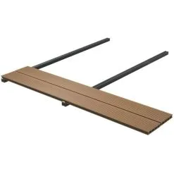 Topdeal WPC Hollow Decking Boards With Accessories 20 M2 2.2 M Teak VDTD18605 10 Topdeal WPC Hollow Decking Boards With Accessories 20 M2 2.2 M Teak VDTD18605 -Indoor Flower Pot 51865701 4