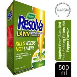 Resolva Lawn Weedkiller Extra Concentrate For Garden Treats 250sq.m, 500ml