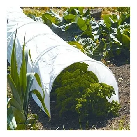Garden Mile 2x Polytunnel Cloche Mini Garden Greenhous, Seedling Propagator, Plant Cover Frost Protection 1.5m X 45cm X 45cm 4 Garden Mile 2x Polytunnel Cloche Mini Garden Greenhous, Seedling Propagator, Plant Cover Frost Protection 1.5m X 45cm X 45cm - Image 2