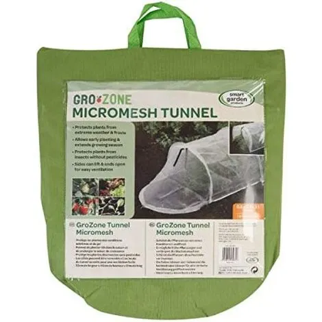 Garden Mile Garden Grow Tunnel Protection For Plants And Vegetables Waterproof Temperature Control Micromesh Polythene 4 Garden Mile Garden Grow Tunnel Protection For Plants And Vegetables Waterproof Temperature Control Micromesh Polythene - Image 2