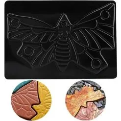 Tinor Butterfly Paving Mold Plastic Paving Medium Concrete Molds Stones Stepping Stone Garden Driveway Mold Paving Path Mold Walk Maker 17.32 X 12.20 X 1.77 Inch Decorative Stones For Garden Lawn -Indoor Flower Pot 55651001 4