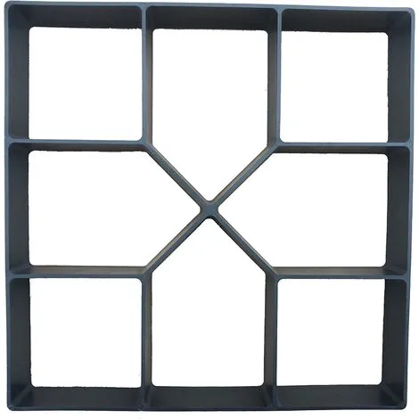 Tinor Plastic Paving Mold 40 X 40cm For Garden Patio Driveway Patio Yard Sidewalk Concrete Cement Paving Mold Reusable Paver Mold DIY Formwork Mold 3 Tinor Plastic Paving Mold 40 X 40cm For Garden Patio Driveway Patio Yard Sidewalk Concrete Cement Paving Mold Reusable Paver Mold DIY Formwork Mold