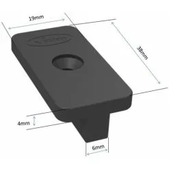 TRADE PACK - 1000pcs Valdern Composite Decking Clips Plastic With Screws | Hidden Deck Fasteners | WPC T Clips And Fixings 7 TRADE PACK - 1000pcs Valdern Composite Decking Clips Plastic With Screws | Hidden Deck Fasteners | WPC T Clips And Fixings -Indoor Flower Pot 55739303 3