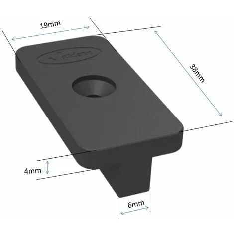 TRADE PACK - 1000pcs Valdern Composite Decking Clips Plastic With Screws | Hidden Deck Fasteners | WPC T Clips And Fixings 5 TRADE PACK - 1000pcs Valdern Composite Decking Clips Plastic With Screws | Hidden Deck Fasteners | WPC T Clips And Fixings - Image 3