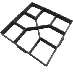 OSQI Plastic Paving Mold 40 X 40cm For Garden Patio Driveway Patio Yard Sidewalk Concrete Cement Paving Mold Reusable Paver Mold DIY Formwork Mold -Indoor Flower Pot 56638775 3