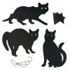 KCT Black Metal Cat Scarer Pest Deterrant - 3 Pack